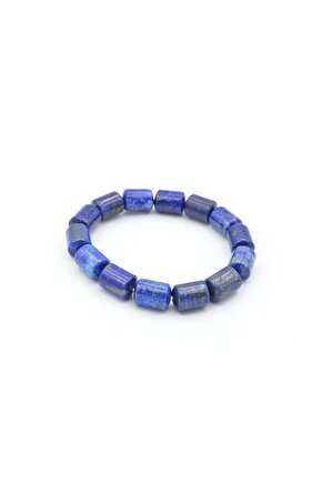 Hakiki Doğal Kapsül Model Lapis Lazuli Bileklik
