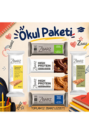 ZBARZ OKUL PAKETİ 12 Lİ
