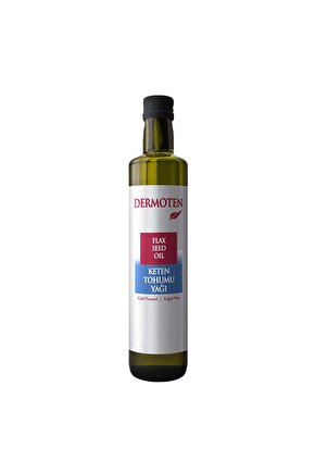Dermoten Keten Tohumu Yağı 250 Ml Soğuk Pres