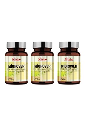 Migrover Bitki Ekstraktları-vitamin 60 Kapsül X 3 Adet