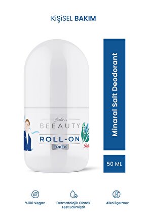 BALEN’S BEEAUTY ERKEK MINERAL SALT DEODORANT ROLL-ON * 50 ML
