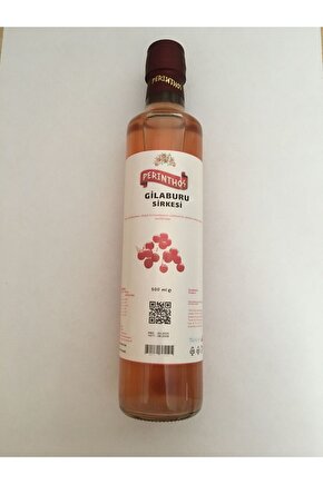 Perinthos Doğal Gilaburu Sirkesi 500 ml X3 Adet