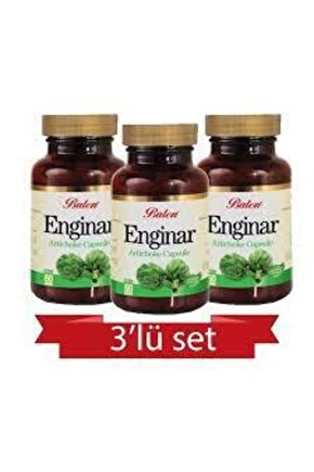 Enginar Ekstraktı Kapsül 475mgx60 3 Adet