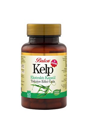 Kelp Ekstraktı + Selenyum 375 Mg 60 Kapsül