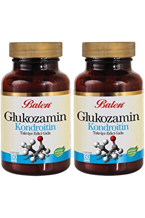 Glukozamin Kondroitin 675 Mg 60 Kapsül 2 Adet