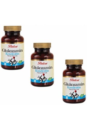 3 Kutu Glukozamin Kondroitin 750 Mg X 60 Kapsül X 3 Glukosamin