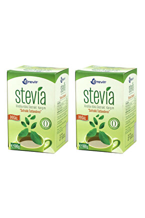 (Stevit) Stevia Hindiba Kökü Ekst. Karışım 100 gr x 2 Adet