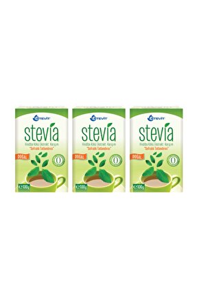 Stevit Stevia & Hindiba Kökü Ekstraktı 100 Gr X 3 Adet