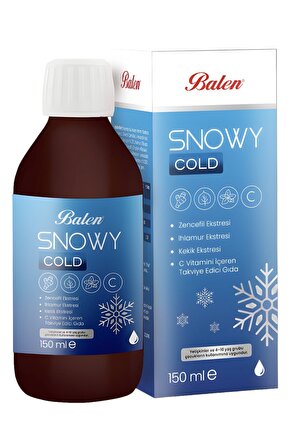 Snowy Cold Sıvı Takviye Edici Gıda Karşıtı 150ml