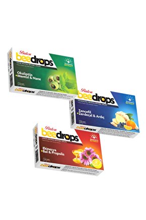 Beedrops 3lü Pastil Set 24 Drops X 3 Kutu