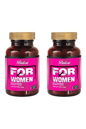 For Women Bitki Karışımı 620 Mg 120 Kapsül X 2 Adet