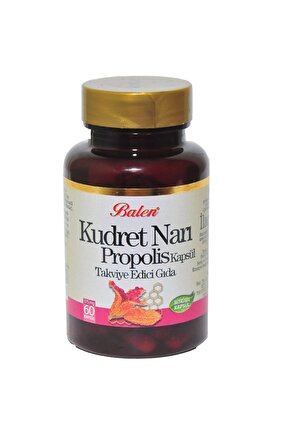Kudret Narı Propolis 60 Kapsül