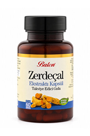Zerdeçal Ekstraktı Kapsül
