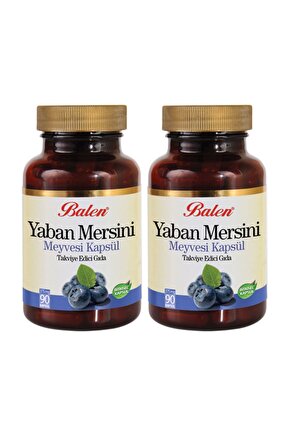 Yaban Mersini Ekstraktı 90 Kapsül 2 Adet