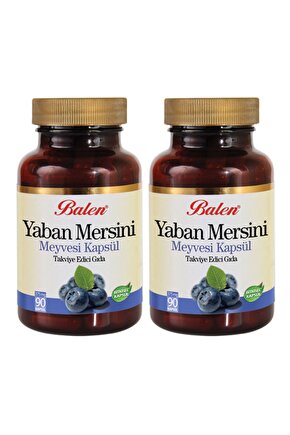 Yaban Mersini Ekstraktı 90 Kapsül 2 Kutu