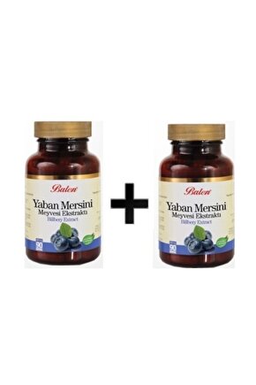 Yaban Mersini Ekstraktı 90 Kapsül 2 Adet