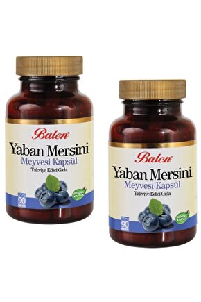 Yaban Mersini Meyvesi 90 Kapsül X 2 Adet