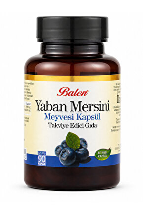 Yaban Mersini Meyvesi Kapsül