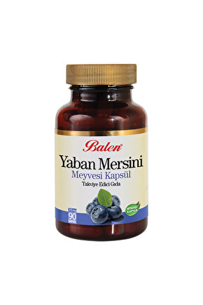 Yaban Mersini Meyvesi Ekstraktı Kapsül 375 Mg 90 Adet