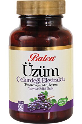 Üzüm Çekirdeği Ekstraktı 300 Mg 60 Kapsül