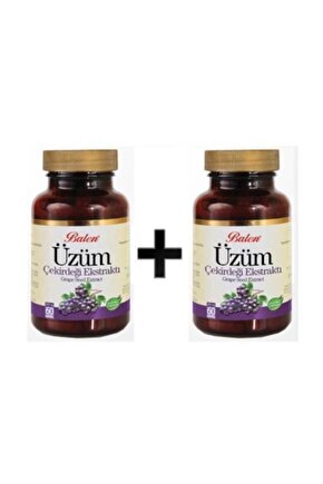 Üzüm Çekirdeği Ekstraktı 2 Kutu  60 Kapsül