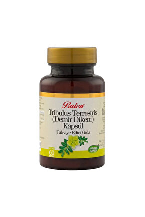 Tribulus Terrestris Demir Dikeni Extraktı 60 Kapsül X 620 Mg Tiribulus
