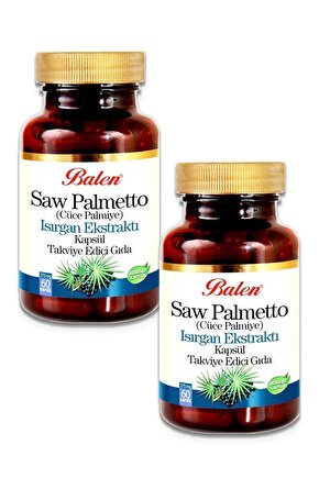 Saw Palmetto Isırgan Ekstraktı Çinko 375mg 60 Kapsül X 2 Adet