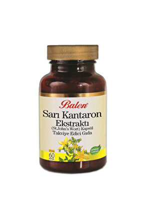 Johns Wort Ekstraktı Sarı Kantaron Kapsül 60 Kapsül
