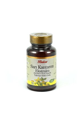 Sarı Kantaron Ektsraktı Kapsül (st. Johns Wort) 375 Mg 60