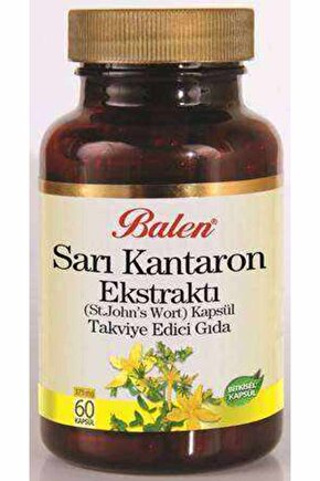 Sarı Kantaron Ekstraktı (ST. JOHNS WORT) 375 Mg 60 Kapsül