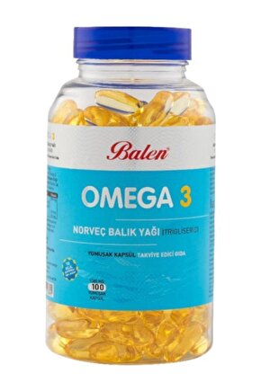 Omega 3 Norveç Balık Yağı 1380 Mg 100 Kapsül Form