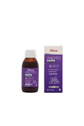 PROTOFAN Kara Mürver Ekstresi, Propolis Ekstresi ve C Vitamini İçeren Şurup