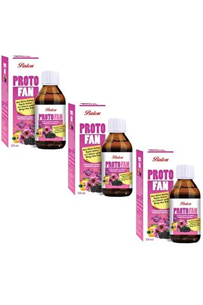 Protofan Propolis Karamürver Ekstresi C Vitamini 150 ml 3 Adet