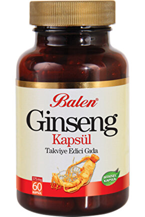 Ginseng Kapsül 375mg*60 Kapsül