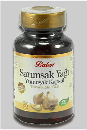 Sarımsak Yağı Yumuşak Kapsül 450 Mg 100 Kapsül