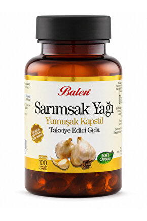 Sarımsak Yağı Yumuşak Kapsül