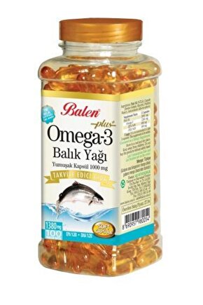 Omega-3 Soft Jel 100 Kapsül