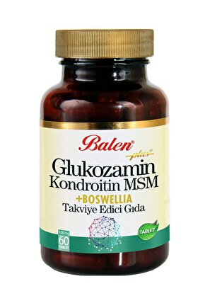 Glukozamin Kondroitin Msm Boswellıa 1200 Mg 60 Tablet