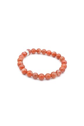 Hakiki Doğal Yemen Akik Taşı Bileklik 8.5 Mm