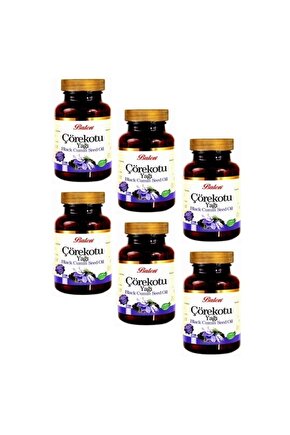 Çörekotu Yağı Yumuşak Kapsül 1380mg*80 6 Adet