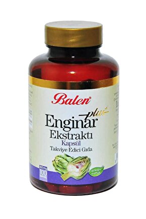 Enginar Plus Ekstrakt 820 Mg 100 Kapsül