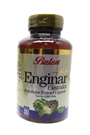 Enginar Plus Ekstraktı 700 Mg 100 Kapsül 2 Kutu