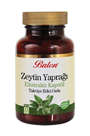 Zeytin Yaprağı Ekstrat Kapsül