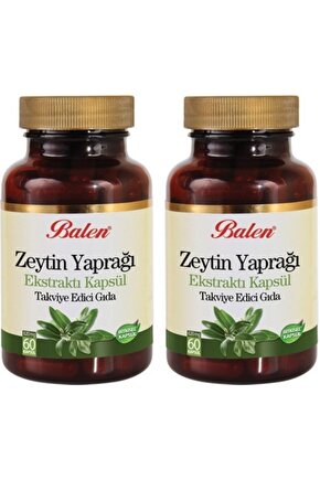 Zeytin Yaprağı Ekstrat Kapsül 620mg*60 - 2 Adet