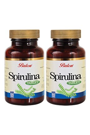 Spirulina 700 Mg 100 Tablet 2 Adet