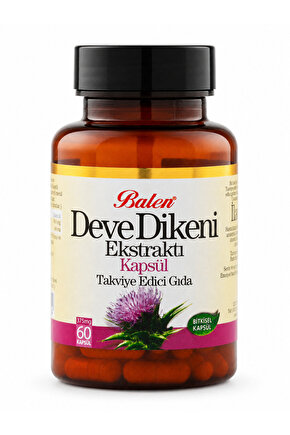 DEVE DİKENİ EKSTRAKTI KAPSÜL 375 MG*60