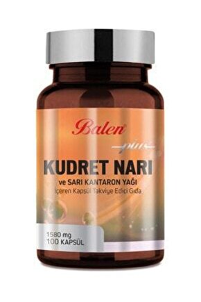 Kudret Narı Plus&sarı Kantaron Yağı 1580 Mg X 100 Kapsül