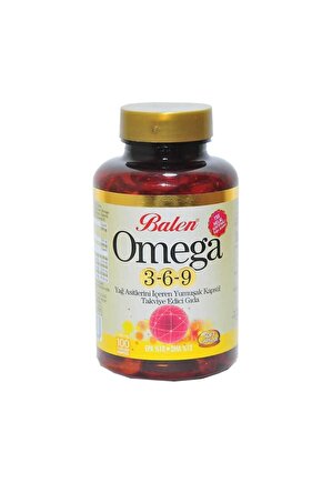Omega 3,6,9 Yağ Asitlerini Içeren Yumuşak Kapsül Takviye Edici Gıda