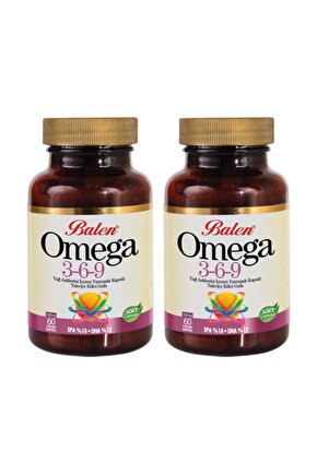 Omega 3,6,9 Yumuşak Kapsül - 60 Kapsül - 2 Kapsül