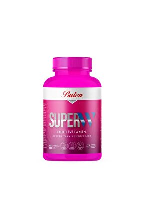 SÜPER-W MULTİVİTAMİN KAPSÜL * 585 mg 60